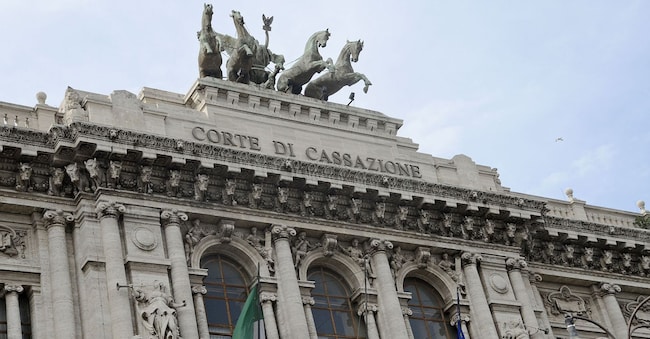 Il Palazzo di giustizia, sede della Corte di Cassazione