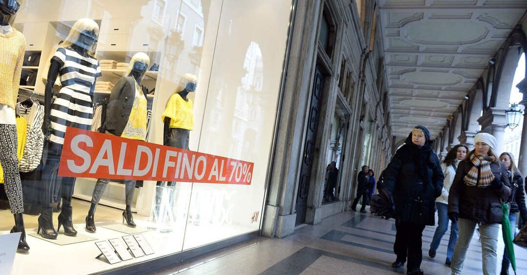 Saldi invernali 2025, si parte oggi 3 gennaio
