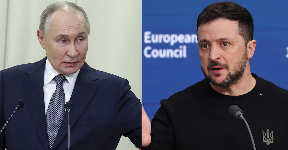 プーチン大統領対ゼレンスキー、比較演説