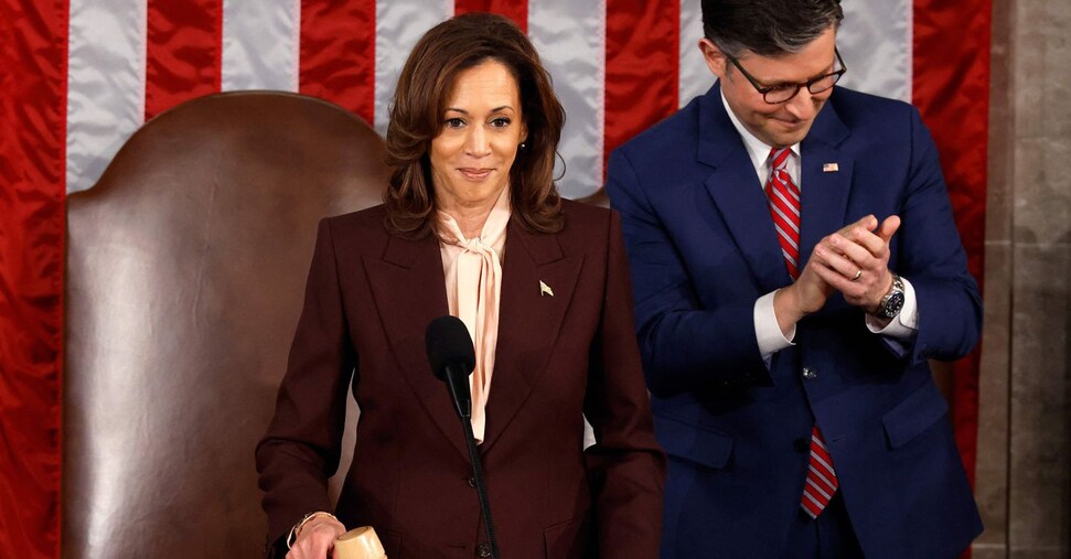 Usa, Harris dichiara ufficialmente Trump 47esimo presidente