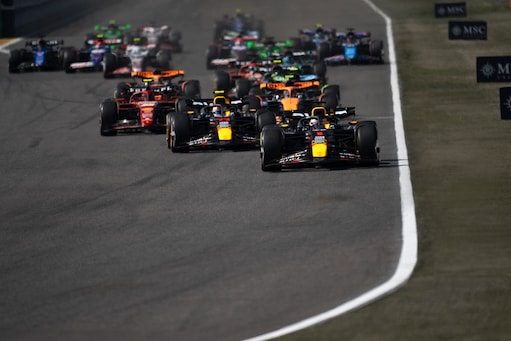 Un momento di una gara di Formula 1 con la Red Bull Racing Formula 1 Team d