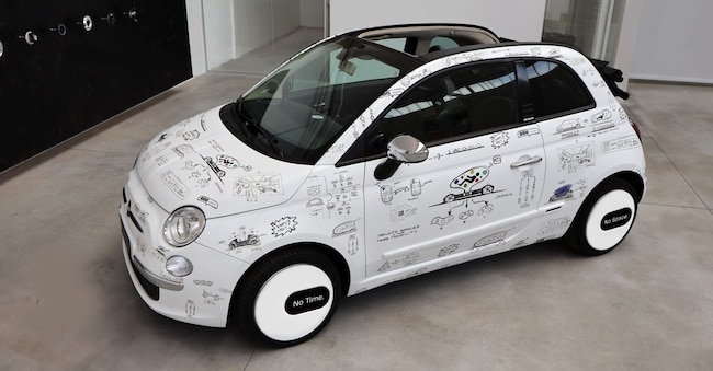 Un’iconica Fiat 500 riprogettata con l’ausilio della piattaforma modulare TUC