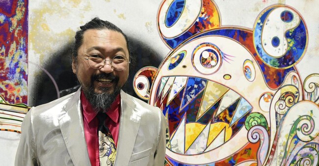 L’artista giapponese Takashi Murakami. @EPA/FRANCK ROBICHON EPA/FRANCK ROBICHON