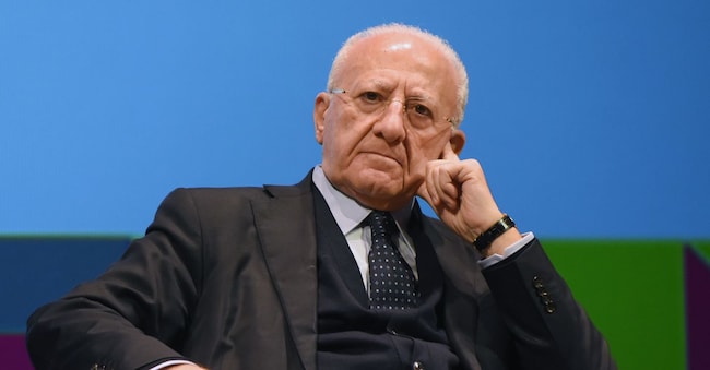 VINCENZO DE LUCA PRESIDENTE REGIONE CAMPANIA