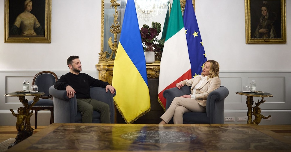 Ucraina, Zelensky da Meloni per aprire un varco verso l’era Trump Ucraina, Zelensky da Meloni per aprire un varco verso l’era Trump