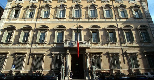 Roma Palazzo Madama Senato Istituzioni Esterni