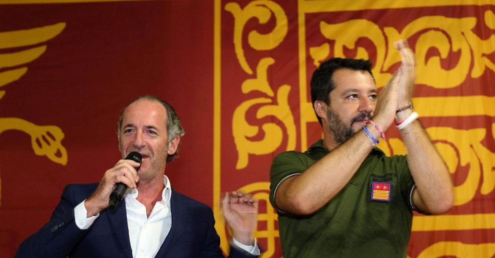 Regionali in Veneto, con la lista Zaia per la Lega possibile anche la vittoria senza Fdi e Fi