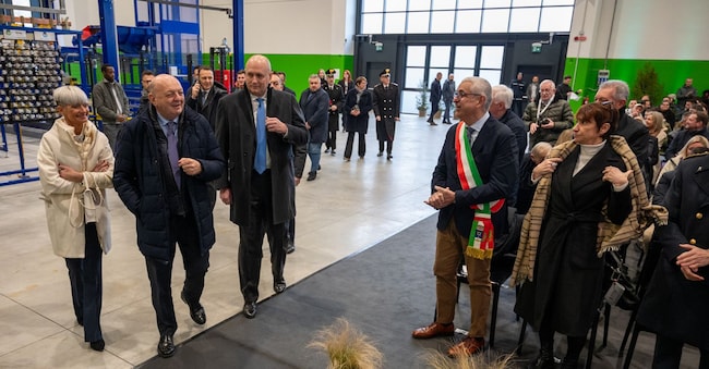 Inaugurazione nuovo capannone Cimberio