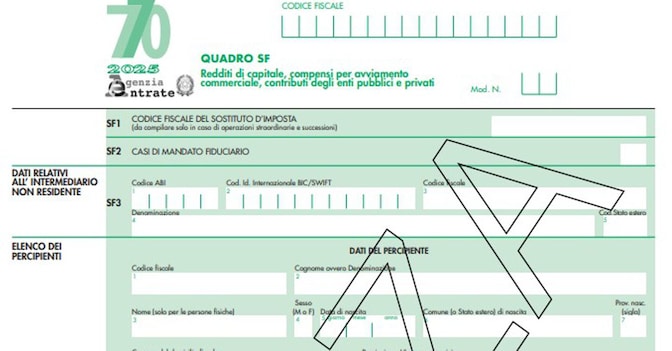 Modello 770 con i crediti del bonus Natale