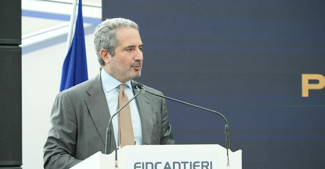 L’amministratore delegato di Fincantieri, Pierroberto Folgiero