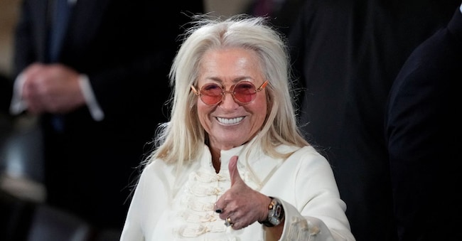 Miriam Adelson (Julia Demaree Nikhinson/Pool via Reuters)