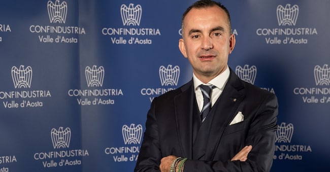 Francesco Turcato, presidente Confindustria Valle d’Aosta