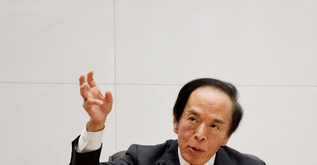 Il governatore della Bank of Japan Kazuo Ueda