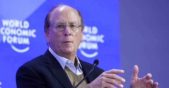 Il ceo di BlackRock Chairman Laurry Fink (REUTERS)