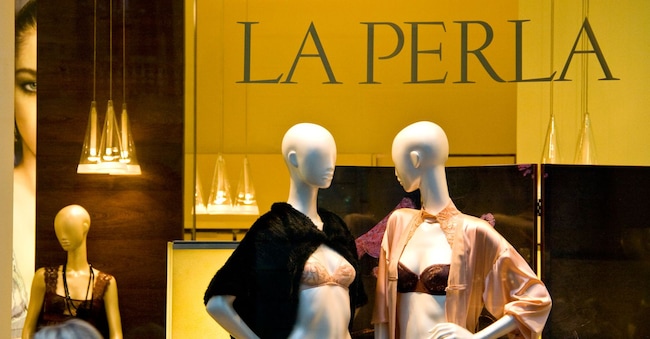 La Perla, il negozio in Via Montenapoleone a Milano