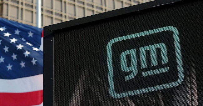 Il logo della General Motors.  REUTERS/Rebecca Cook/File Photo