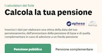 Calcola la tua pensione