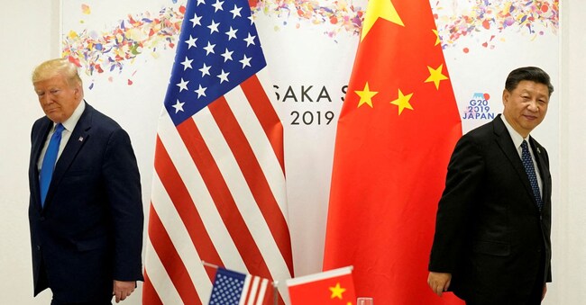 Il presidente degli Stati Uniti Donald Trump e il suo omologo cinese Xi Jinping in una foto d’archivio