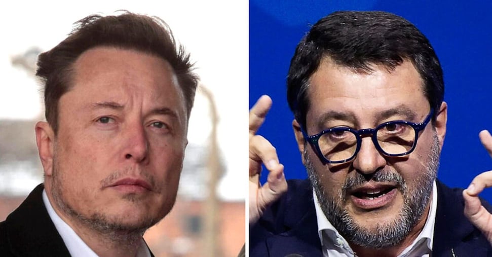 Salvini con Musk, sabato a Madrid insieme agli altri Patrioti europei per il movimento Mega