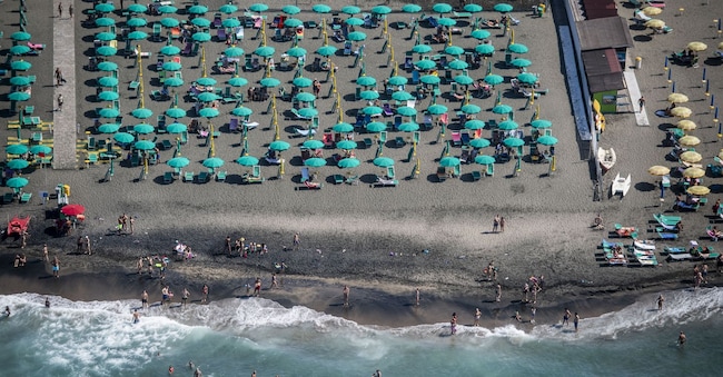 Le spiagge di Ostia