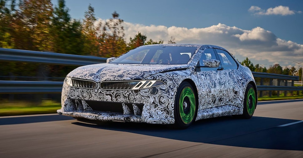 BMWは電気自動車を楽しくしたい：ジョイのデジタルハートの次のneue klasseが到着します
