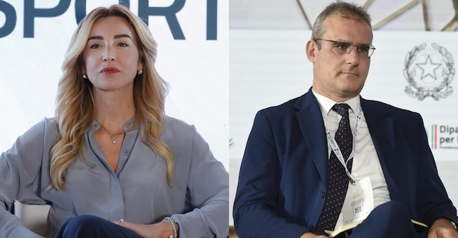 Silvia Salis e Pietro Piciocchi (Imagoeconomica)