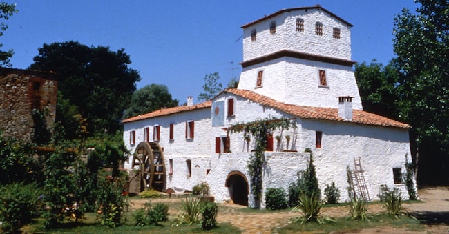 Lo storico mulino di Chiusdino, in provincia di Siena, simbolo del marchio Barilla