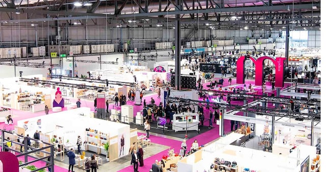 La recente edizione di Mipel a Rho Fiera, Milano