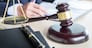 gavel and soundblock fo justice law and lawyer working on wooden desk background