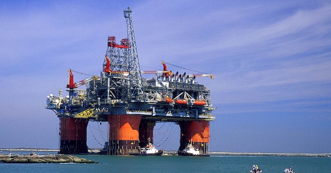 BRITISH PETROLEUM PIATTAFORMA PETROLIFERA THUNDER HORSE 