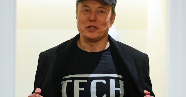 Elon Musk. (Pool via AP)