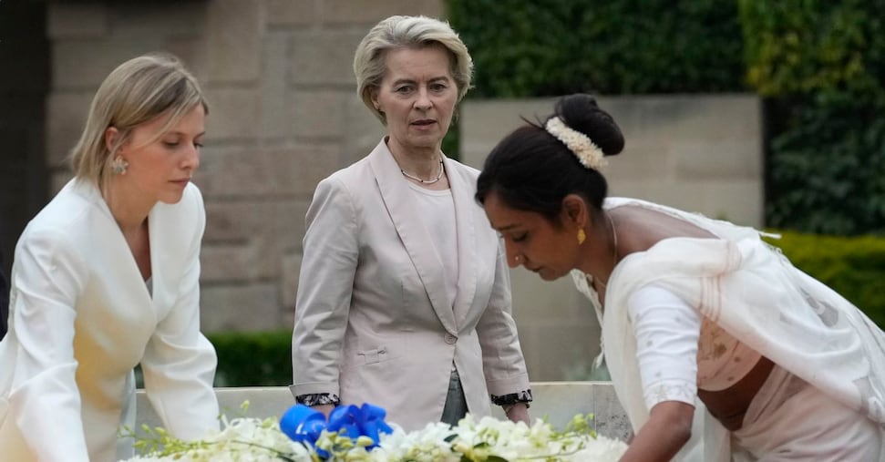 Von der Leyen a New Delhi per avvicinare India e Ue Von der Leyen a New Delhi per avvicinare India e Ue