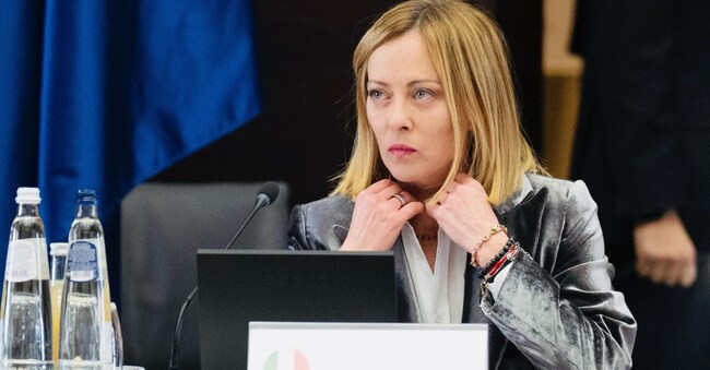Il Presidente del Consiglio, Giorgia Meloni
