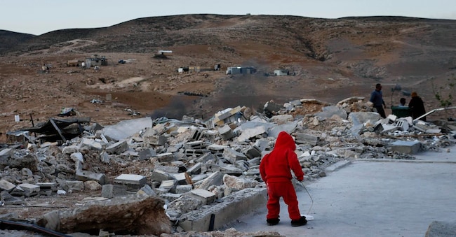 Il villaggio di Masafer Yatta nel documentario “No other land”