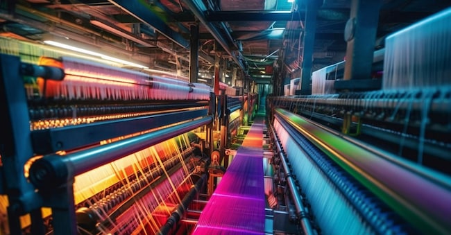 Industria tessile (Imagoeconomica)