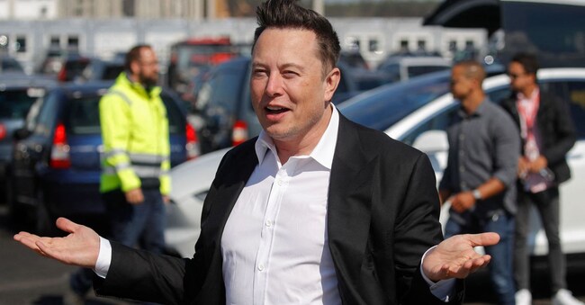 Il ceo di Tesla, Elon Musk (Foto by Odd ANDERSEN / AFP)