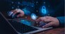 Cybersecurity, digital technology and artificial intelligence AI are concepts associated with data privacy, crime, and internet threats.
