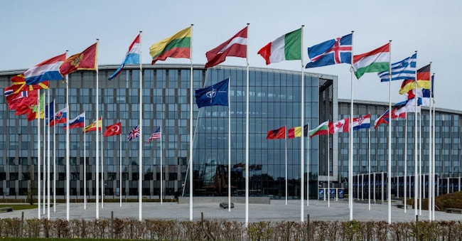 Il quartier generale della Nato a Bruxelles.