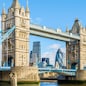 Sunny day at Tower Bridge in London, United Kingdom