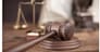 Court gavel,Law theme, mallet of judge