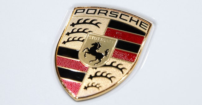 Il logo Porsche. REUTERS/Axel Schmidt/File Photo