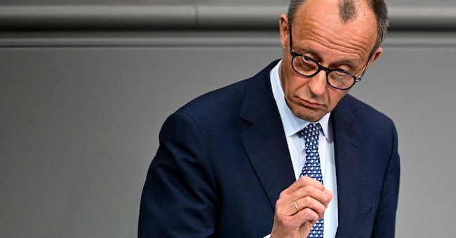 Il leader della Cdu Friedrich Merz (AFP)