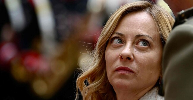 La premier Giorgia Meloni 