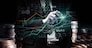 Businessman analyst working with digital finance business data graph showing technology of investment strategy for perceptive financial business decision. Digital economic analysis technology concept.