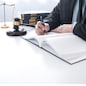 Legal counsel presents to the client a signed contract with gavel and legal law. justice and lawyer concept