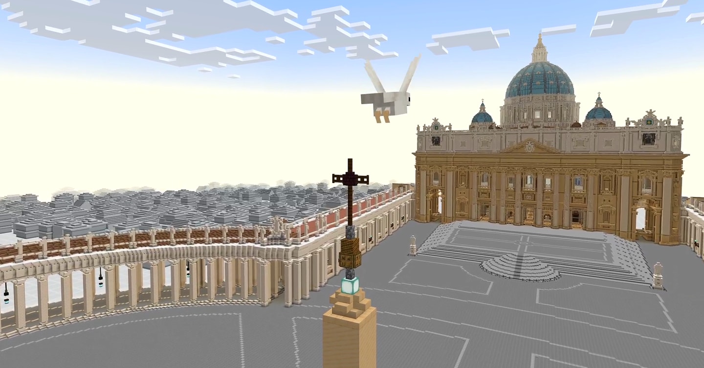 Nasce “Peter is here”: con Minecraft scopri giocando la Basilica di San Pietro