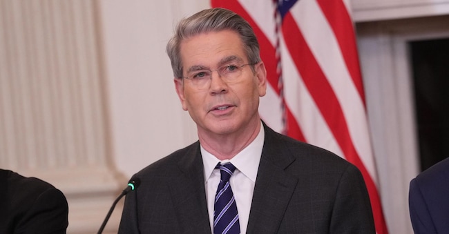 Il Segretario del Tesoro degli Stati Uniti Scott Bessent. (EPA/Chris Kleponis / Pool)