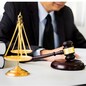 gavel and sound block of justice law and lawyer working on wooden desk background