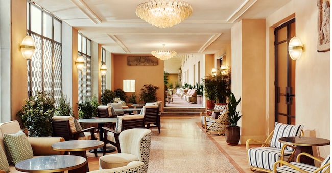 L’interno di The Hoxton a Firenze