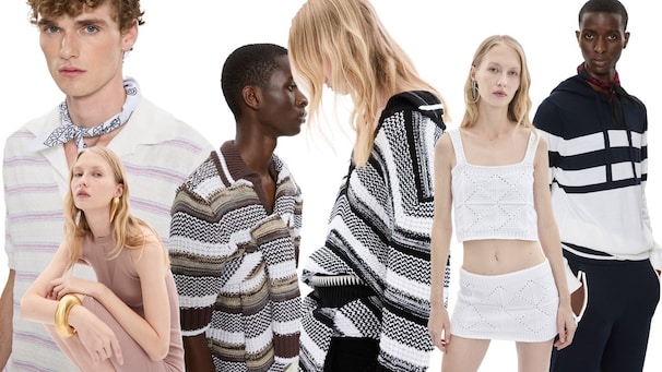 Look della collezione PE 2025 di Malo